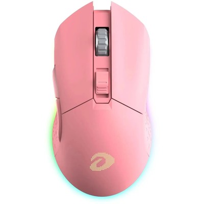 Мышь Dareu  игровая беспроводная  EM901 Pink (розовый), DPI 600-10000, подсветка RGB,