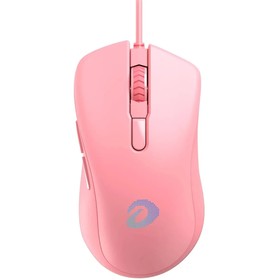 Мышь Dareu  игровая проводная  EM908 Pink (розовый), DPI 600-10000, подсветка RGB, USB