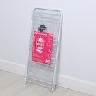 Этажерка напольная 4-х секционная Доляна, на колёсах, 31×34×77 см, белая - Фото 5