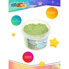 Кинетический «Синий трактор», с формочкой в ведре, цвет зелёный, 500 г - фото 24722640