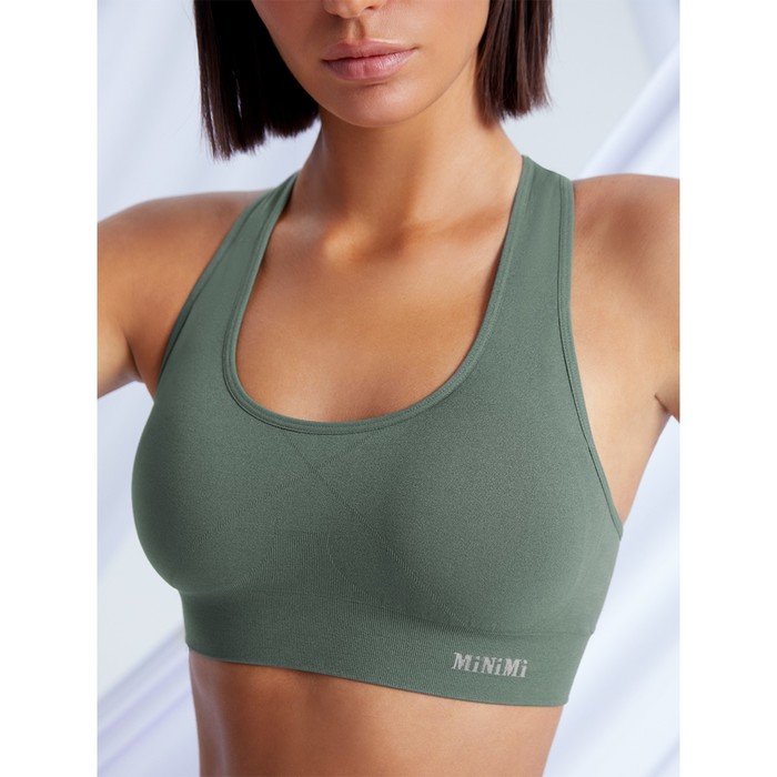 

Кроп-топ женский с вкладышами MiNiMi MA141, размер 46-48, цвет militari
