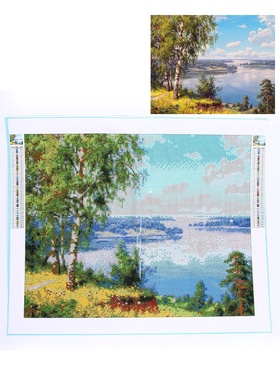 {{photo.Alt || photo.Description || 'УЦЕНКА Алмазная вышивка с полным заполнением «Березки» 40×50 см'}}