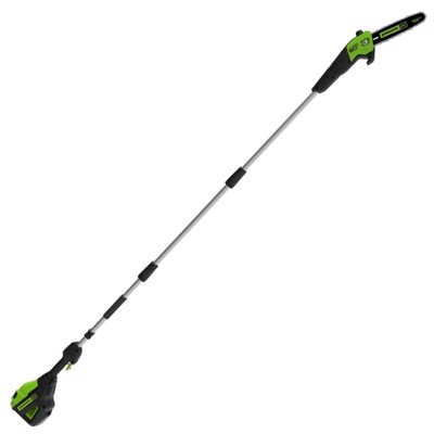 Высоторез аккумуляторный Greenworks Gd=60PST25, без АКБ/ЗУ, 60 В, Li-Ion, шина 25 см