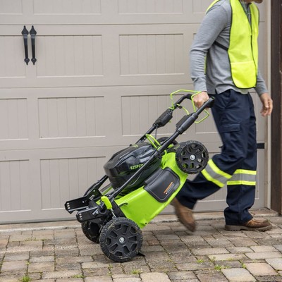 Газонокосилка аккумуляторная Greenworks GC82LM51SP2K2, 82 В, 51 см, 60 л, мульчирование