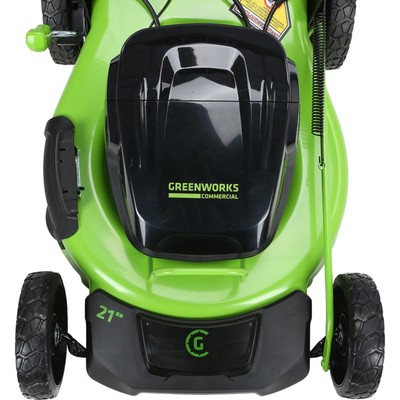 Газонокосилка аккумуляторная Greenworks GC82LM51SP2K2, 82 В, 51 см, 60 л, мульчирование