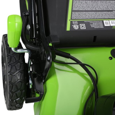 Газонокосилка аккумуляторная Greenworks GC82LM51SP2K2, 82 В, 51 см, 60 л, мульчирование