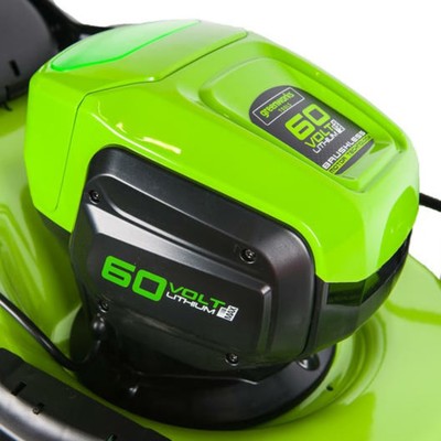 Газонокосилка аккумуляторная Greenworks Gd=60LM46HP, без АКБ/ЗУ, 60 В, 4 Ач, 46 см, 60 л