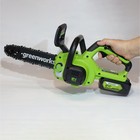 Пила цепная аккумуляторная GREENWORKS G24CS25, без АКБ/ЗУ, 24 В, шина 25 см, паз 1.1 мм 10682839 - фото 5068897