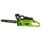 Пила цепная аккумуляторная GREENWORKS GD60CS25K4, 60 В, шина 40 см,  паз 1.3 мм, 56 зв. 10682849 - фото 5068914