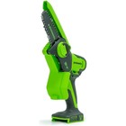 Пила цепная аккумуляторная GREENWORKS G24MCS10, без АКБ/ЗУ, 24 В, 1/4", 1.1 мм, щеточный 10682853 - фото 5068923