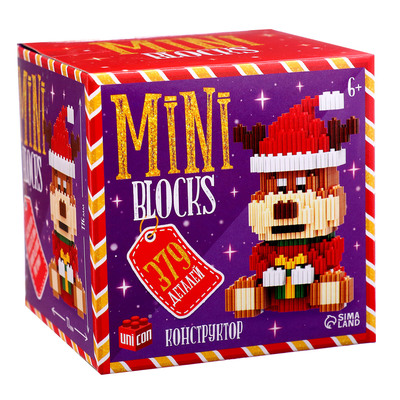 Конструктор Mini Blocks UNICON «Олень», 379 деталей