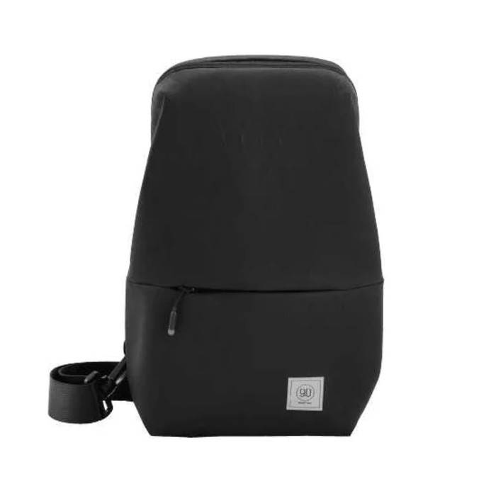 цена Рюкзак NINETYGO City sling bag , 12, 4,5л, защита от влаги, черный