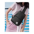 Рюкзак NINETYGO City sling bag , 12", 4,5л, защита от влаги, черный - Фото 4