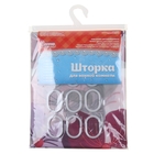 Штора для ванны Доляна «Фиалки», 180×200 см, EVA - Фото 2