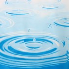 Штора для ванной Доляна «Капли», 200×180 см, EVA - Фото 2