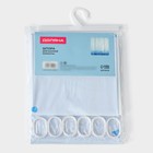 Штора для ванной Доляна «Капли», 200×180 см, EVA - Фото 6