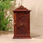 УЦЕНКА Ключница «Резные сердечки», 28×16×6 см, дерево - Фото 2