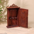 УЦЕНКА Ключница «Резные сердечки», 28×16×6 см, дерево - Фото 3