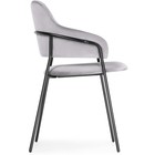 Стул для кухни «Инклес», на металлокаркасе, цвет чёрный/серый - Фото 3