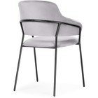 Стул для кухни «Инклес», на металлокаркасе, цвет чёрный/серый - Фото 4