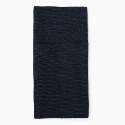 Набор конвертов для приборов Home collection blue-4 шт., 22×10 см, 100% лён