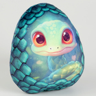 Мягкая игрушка «Яйцо-змея», зелёная - Фото 2