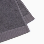 Набор махровых полотенец LoveLife Natural graphite, 3 шт.: 70×130.50×80.30×50 см, хлопок 100% - Фото 12