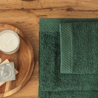 Набор махровых полотенец LoveLife "Natural eucalyptus" 3 шт: 70х130,50х80,30х50см хл100% - Фото 8