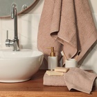 Набор махровых полотенец LoveLife Natural stone, 3 шт.: 70×130.50×80.30×50 см, хлопок 100% - Фото 7