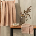 Набор махровых полотенец LoveLife Natural stone, 3 шт.: 70×130.50×80.30×50 см, хлопок 100% - Фото 6