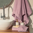 Набор махровых полотенец LoveLife Natural lavender, 3 шт.: 70×130.50×80.30×50 см, хлопок 100% - Фото 7