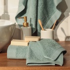 Полотенце махровое LoveLife Natural mint, 30×50 см, 100% хлопок - Фото 2