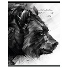 Тетрадь 80 листов в клетку "Magnificent animals", обложка мелованный картон, матовая ламинация, тиснение фольгой, блок 70 г/м2, МИКС (комплект 2 шт) - фото 24733812