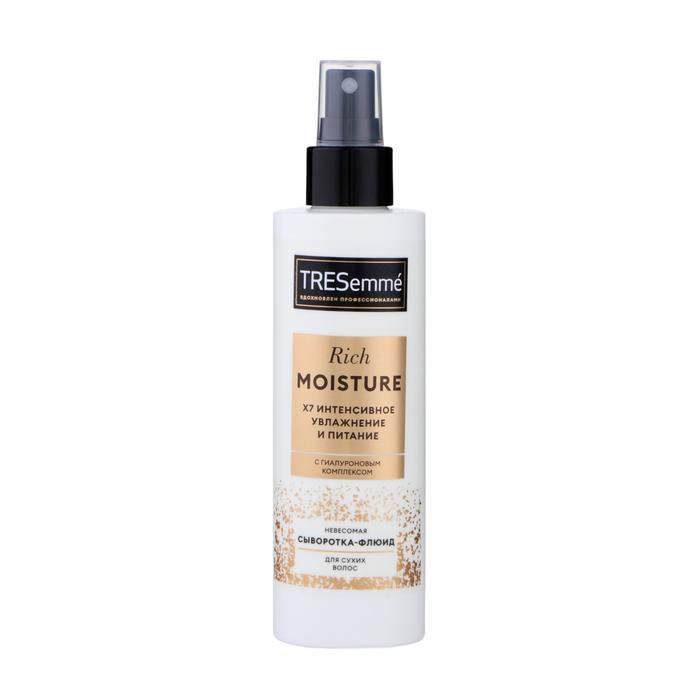 

Сыворотка-флюид для волос Tresemme невесомая Rich Moisture, 190 мл