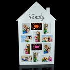 Фоторамка пластик на 12 фото "Дом семьи" 10х15 см, 83х52,5 см - Фото 1