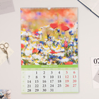 Календарь перекидной на ригеле А3 "Полевые цветы" 2025 год, 32 х 48 см - Фото 2