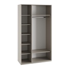 Шкаф трехстворчатый «Ника», 1350×500×2100 мм, МДФ, цвет кашемир/дуб/бежевый - Фото 4