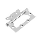 Петля-бабочка 100х74х2,3 мм, покрытие хром (комплект 2 шт) - фото 25288537