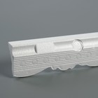 Плинтус потолочный 206057, белый 28х53х2000 мм - фото 25332302