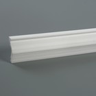 Плинтус потолочный «06021Е», экструдированный 30×52×2000 мм, белый 10678983