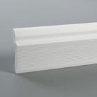 Плинтус потолочный 08019Е, белый 80х30х2000 мм - фото 25332315