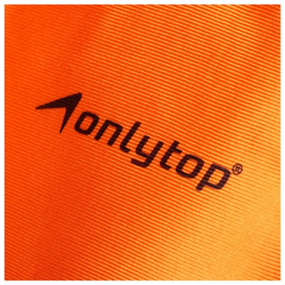 Манишка футбольная ONLYTOP, р. 50-56, на резинке, оранжевая