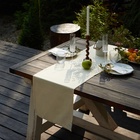 Дорожка на стол Этель Home 40×146 см, молочная, 100% хлопок, саржа 250 г/м² - Фото 3