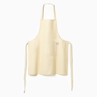 Фартук кухонный «Этель» Home, 60×70 см, 100% хлопок, саржа 250 г/м², молочный - Фото 2