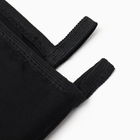 Кухонный набор «Этель» Home: варежка-прихватка 18×29 см, прихватка 19×19 см, 100% хлопок, чёрный - Фото 5