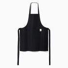 Фартук кухонный «Этель» Home, 60×70 см, 100% хлопок, саржа 190 г/м², чёрный - Фото 5