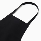 Фартук кухонный «Этель» Home, 60×70 см, 100% хлопок, саржа 190 г/м², чёрный - Фото 6