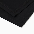 Фартук кухонный «Этель» Home, 60×70 см, 100% хлопок, саржа 190 г/м², чёрный - Фото 7