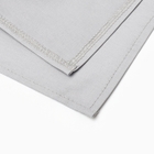 Фартук кухонный «Этель» Home, 60×70 см, 100% хлопок, саржа 190 г/, серый - Фото 4