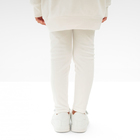 Костюм детский (свитшот, леггинсы) KAFTAN Plushy р.34 (122-128), белый 10644723